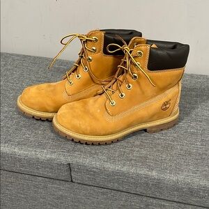 Timberland Honey Leather Boots